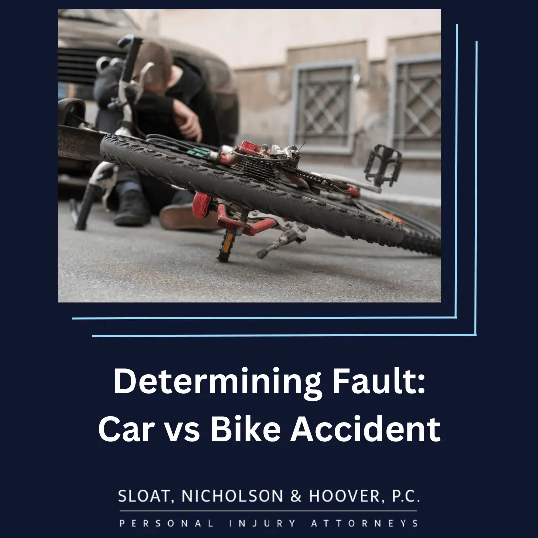 Fault in Car vs Bike Accident