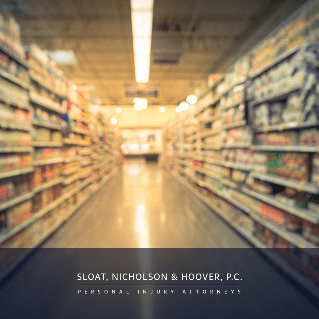 Walmart slip and fall claim