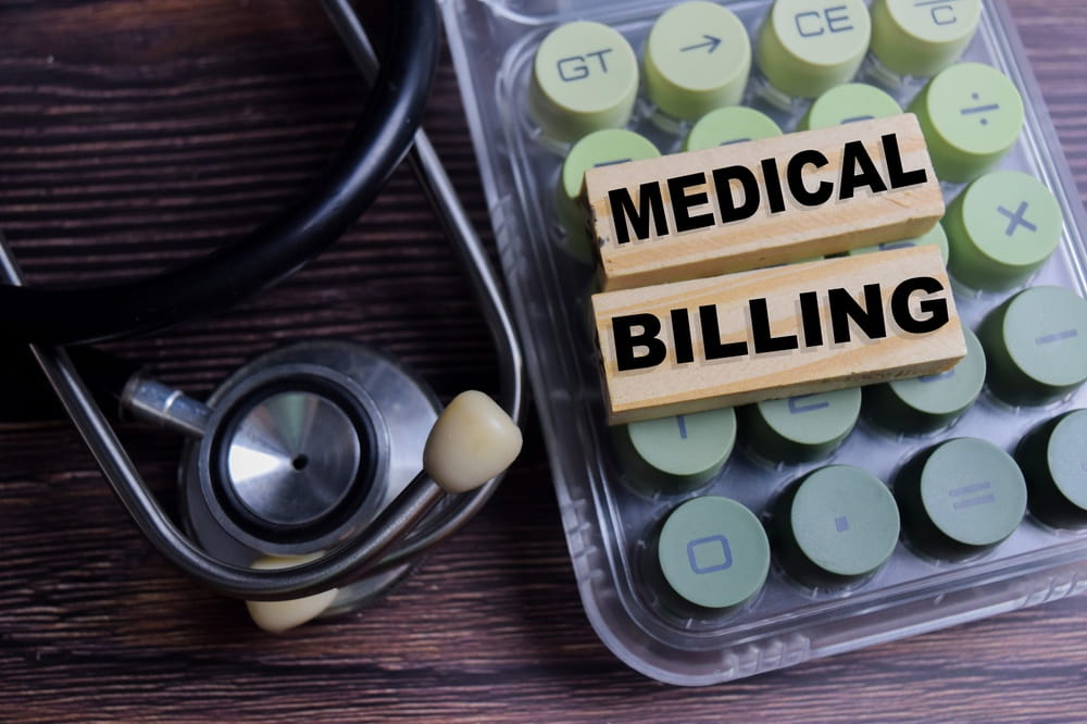 Medical billing and calculator illustrating MedPay coverage for car accident medical expenses in Colorado